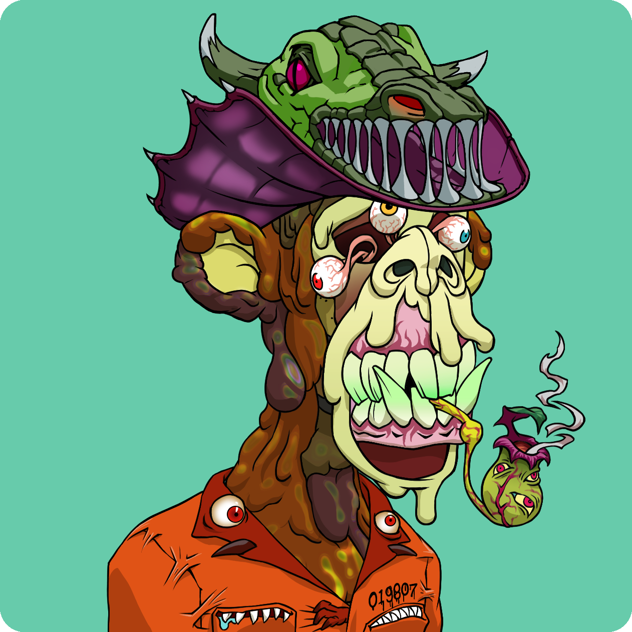 Yuga Labs - Mutant Ape Yacht Club - NFT # 27505