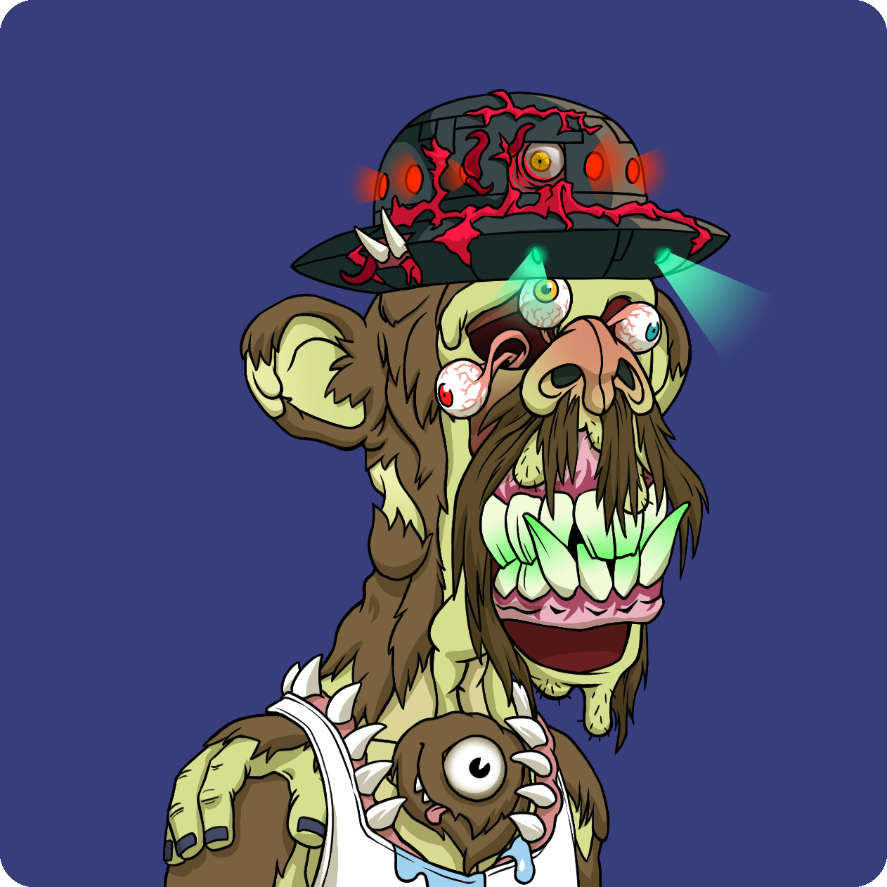 Yuga Labs - Mutant Ape Yacht Club - NFT # 2188