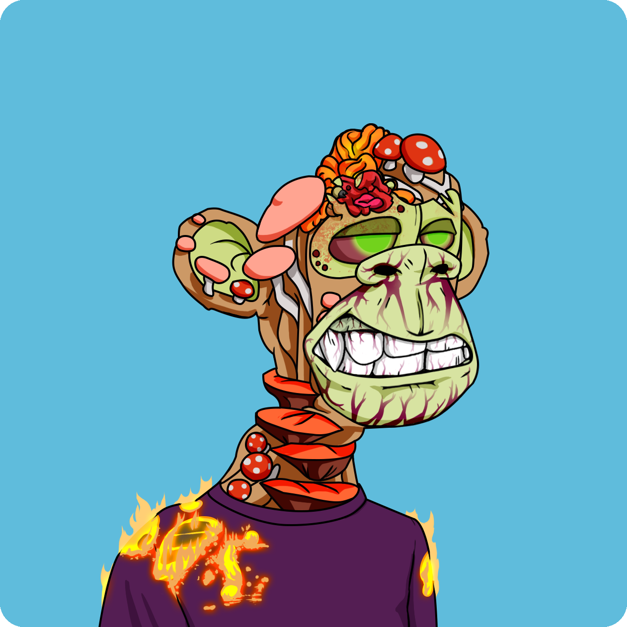 Yuga Labs - Mutant Ape Yacht Club - NFT # 1507