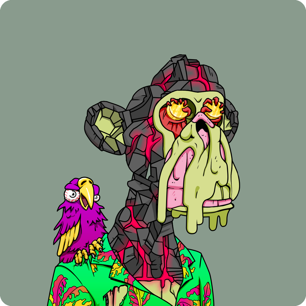 Yuga Labs - Mutant Ape Yacht Club - NFT # 5750