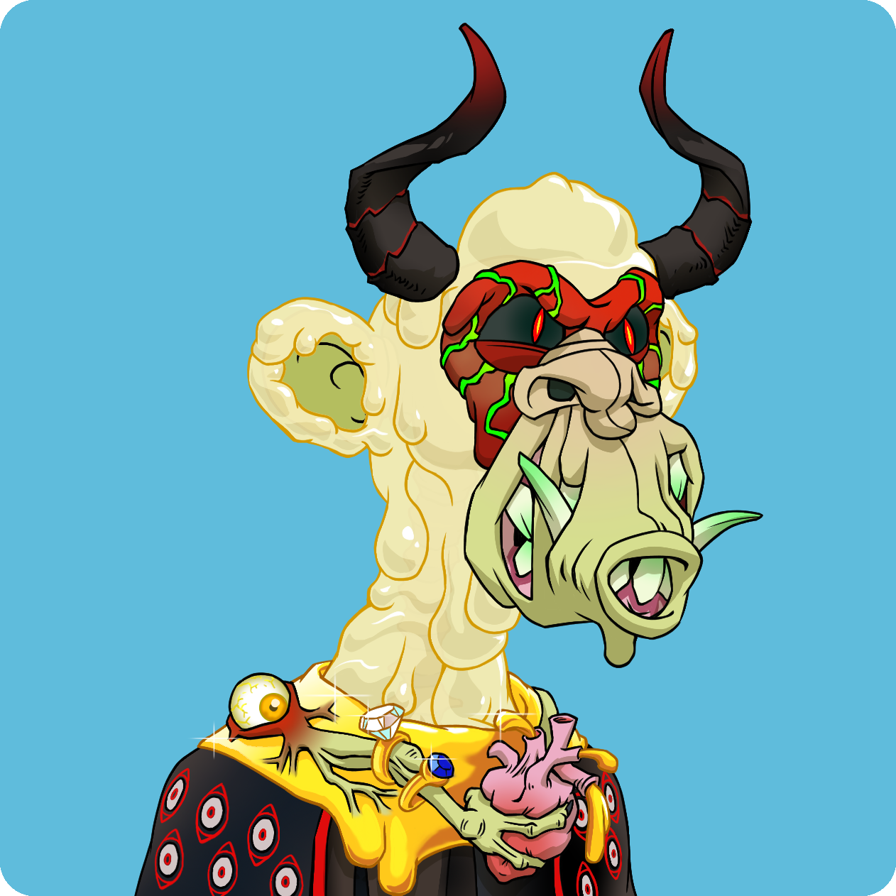 Yuga Labs - Mutant Ape Yacht Club - NFT # 10587