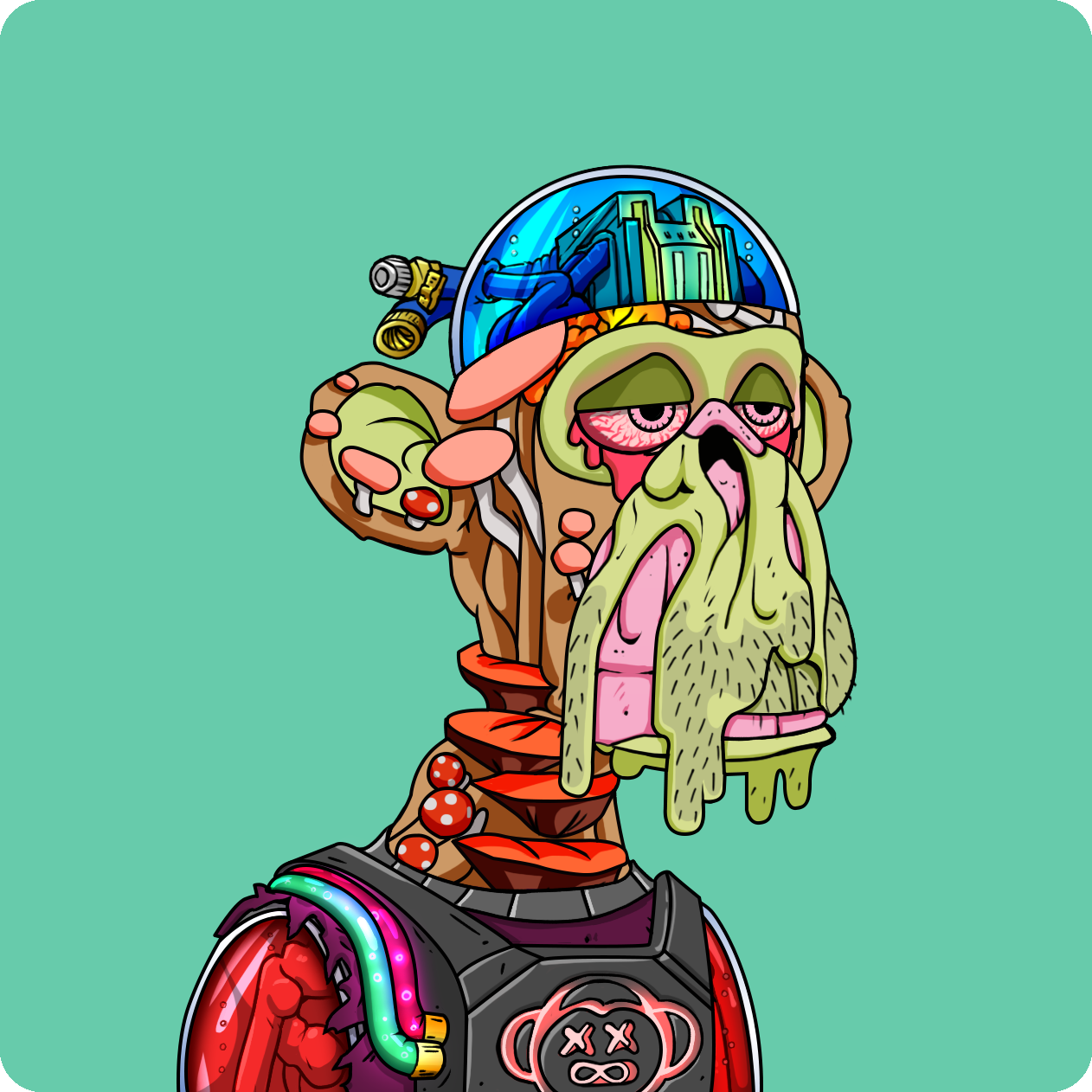 Yuga Labs - Mutant Ape Yacht Club - NFT # 28638