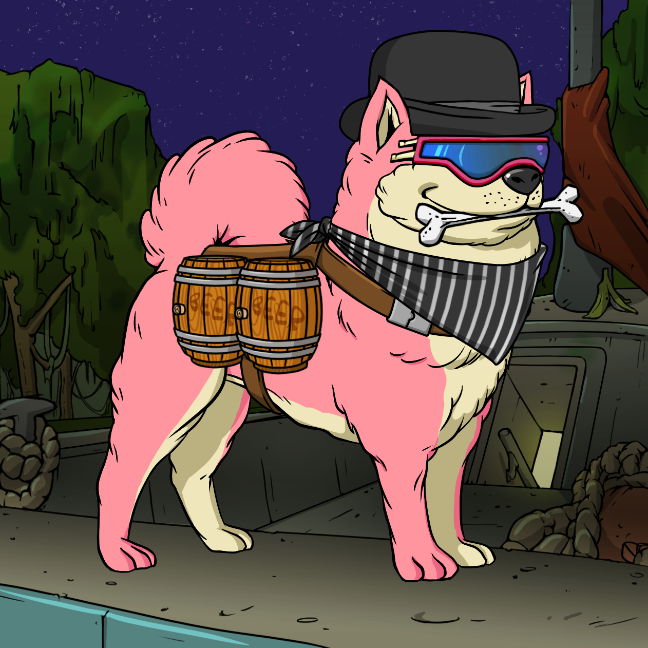 Yuga Labs - Bored Ape Kennel Club - NFT # 7609