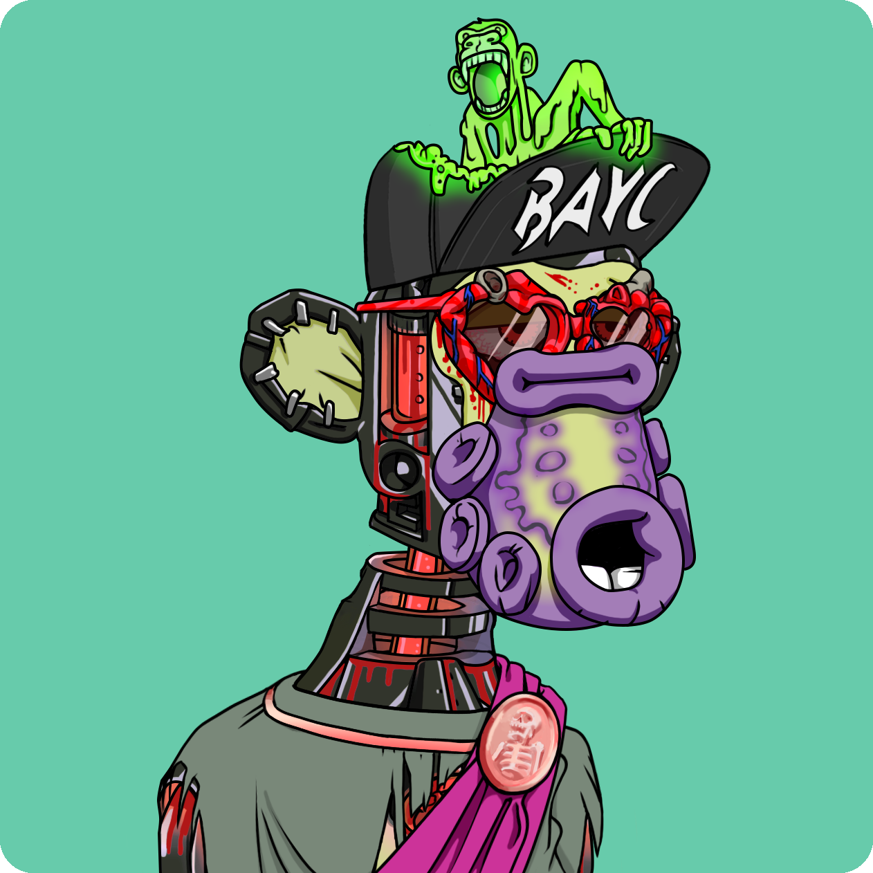 Yuga Labs - Mutant Ape Yacht Club - NFT # 1850