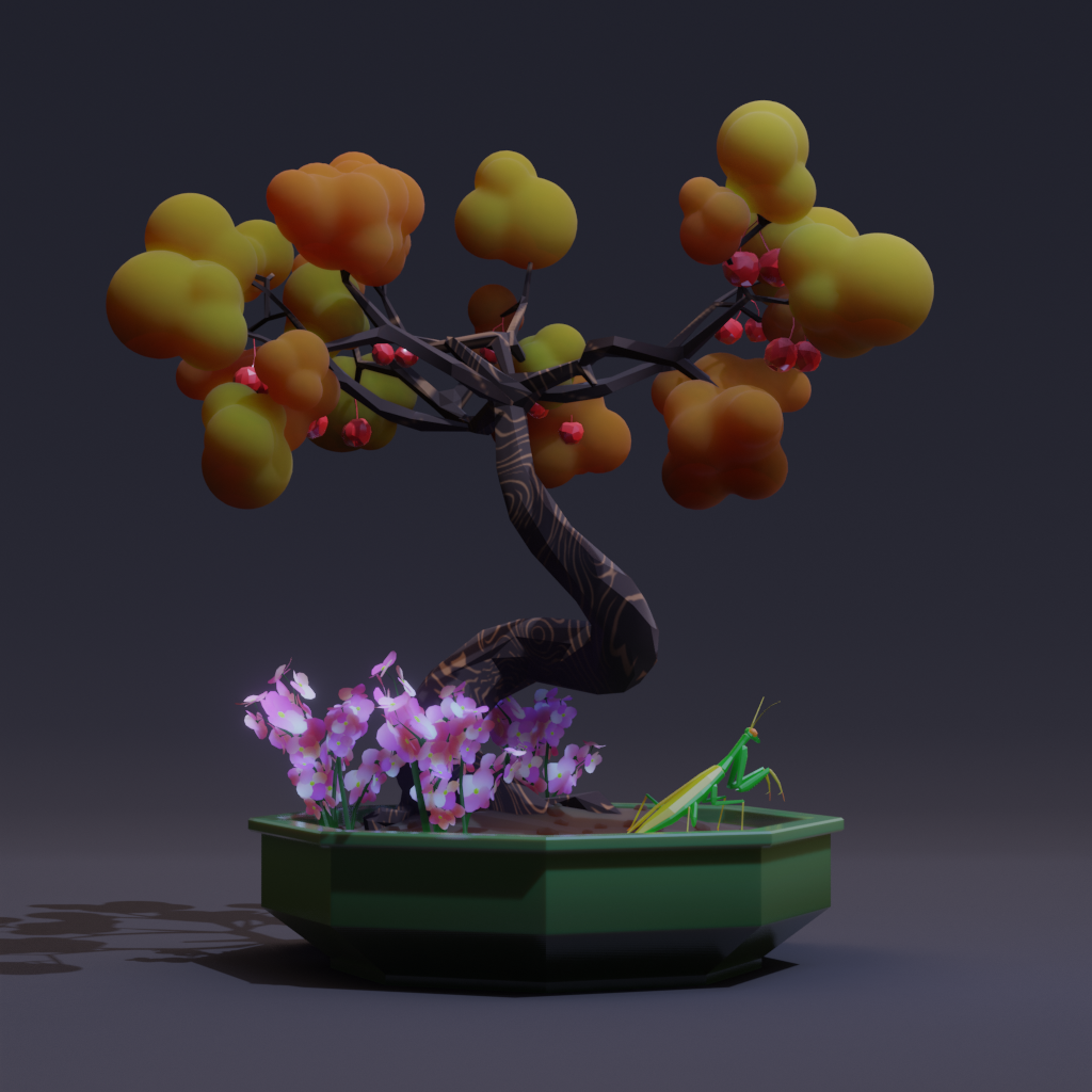 ZENFT Garden Society - Bonsai - Bonsai #8622 - NFT # 8622