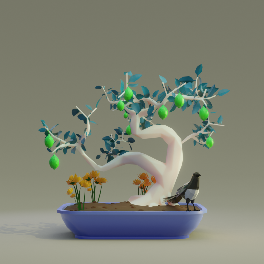 ZENFT Garden Society - Bonsai - Bonsai #8582 - NFT # 8582