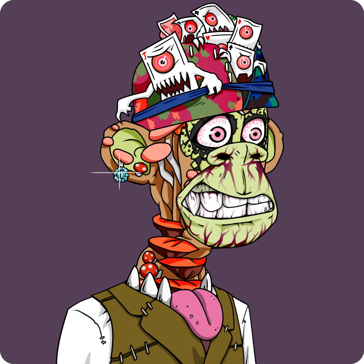 Yuga Labs - Mutant Ape Yacht Club - NFT # 24296