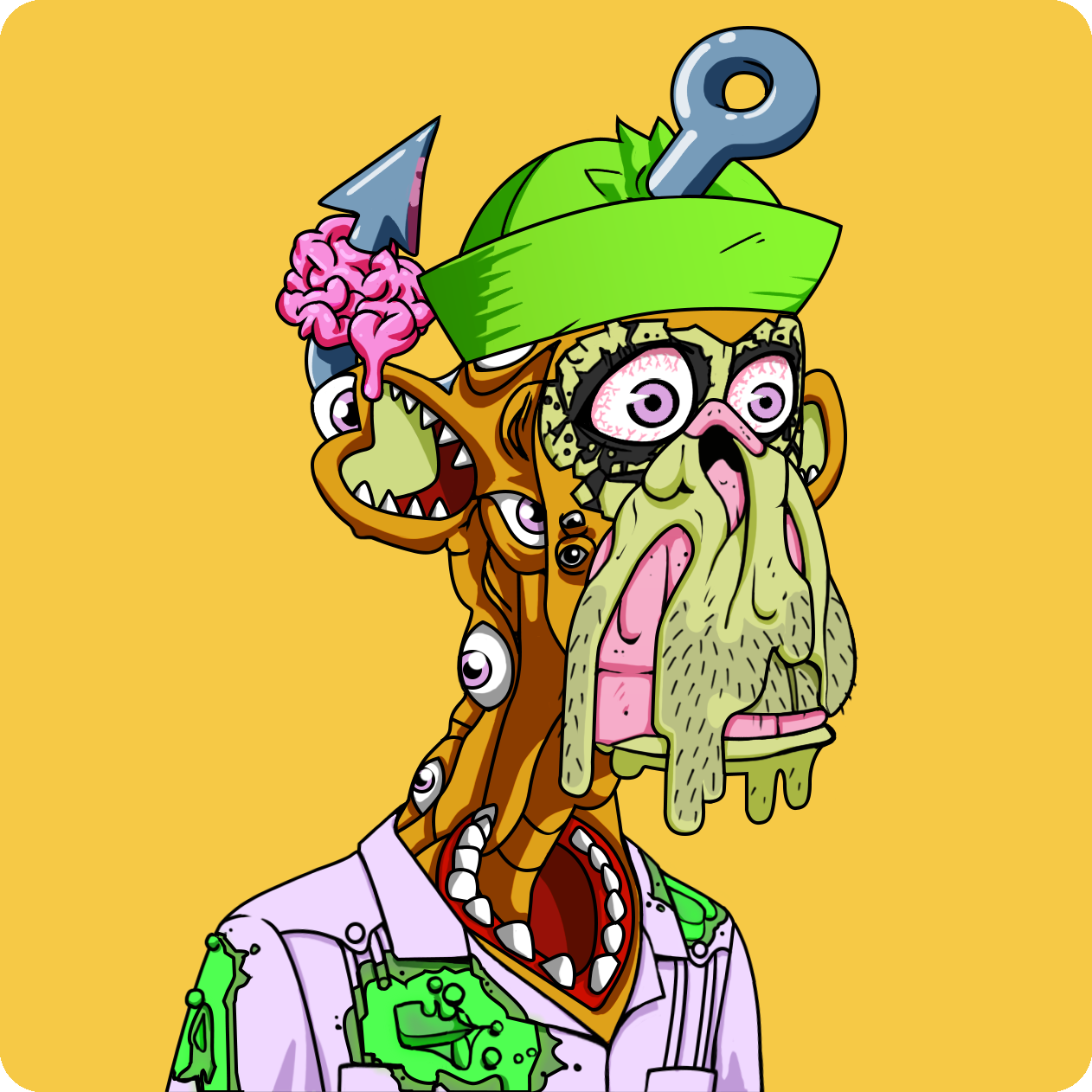 Yuga Labs - Mutant Ape Yacht Club - NFT # 20924