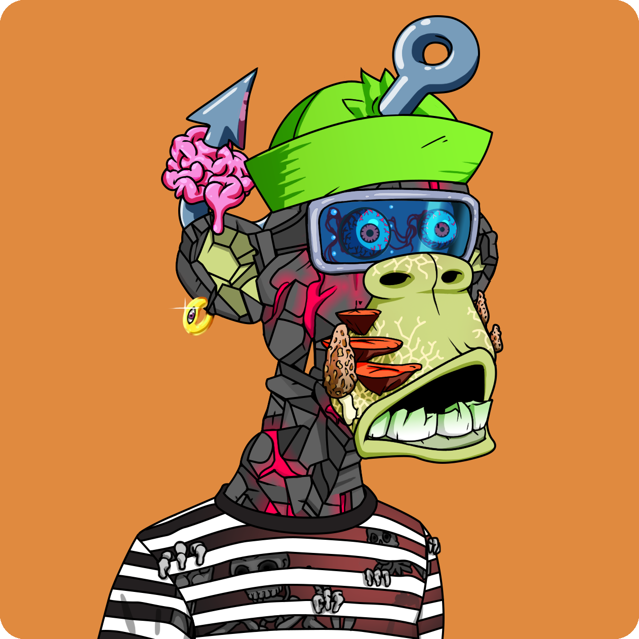 Yuga Labs - Mutant Ape Yacht Club - NFT # 605