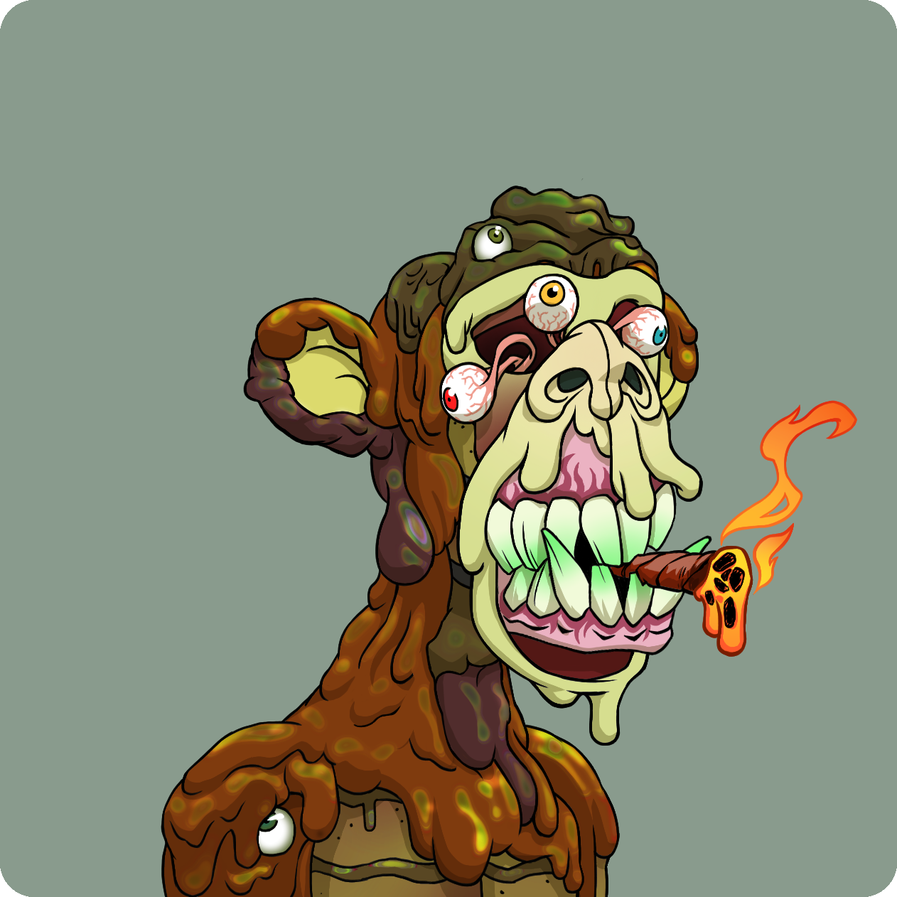 Yuga Labs - Mutant Ape Yacht Club - NFT # 2936