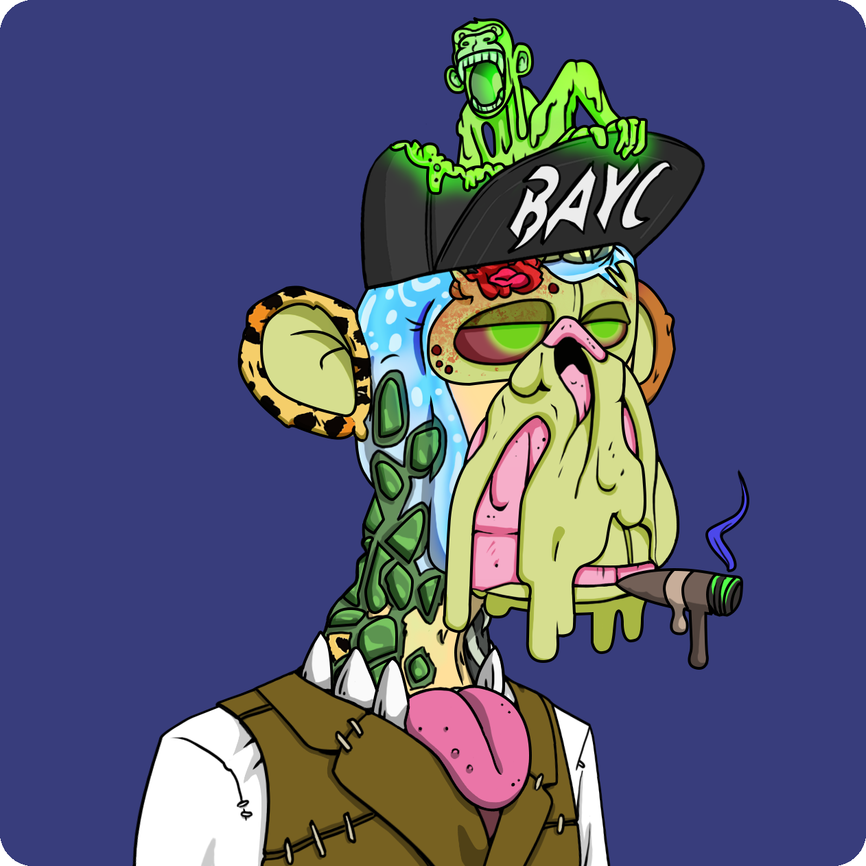 Yuga Labs - Mutant Ape Yacht Club - NFT # 1057