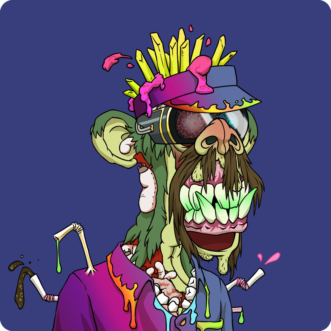 Yuga Labs - Mutant Ape Yacht Club - NFT # 5640