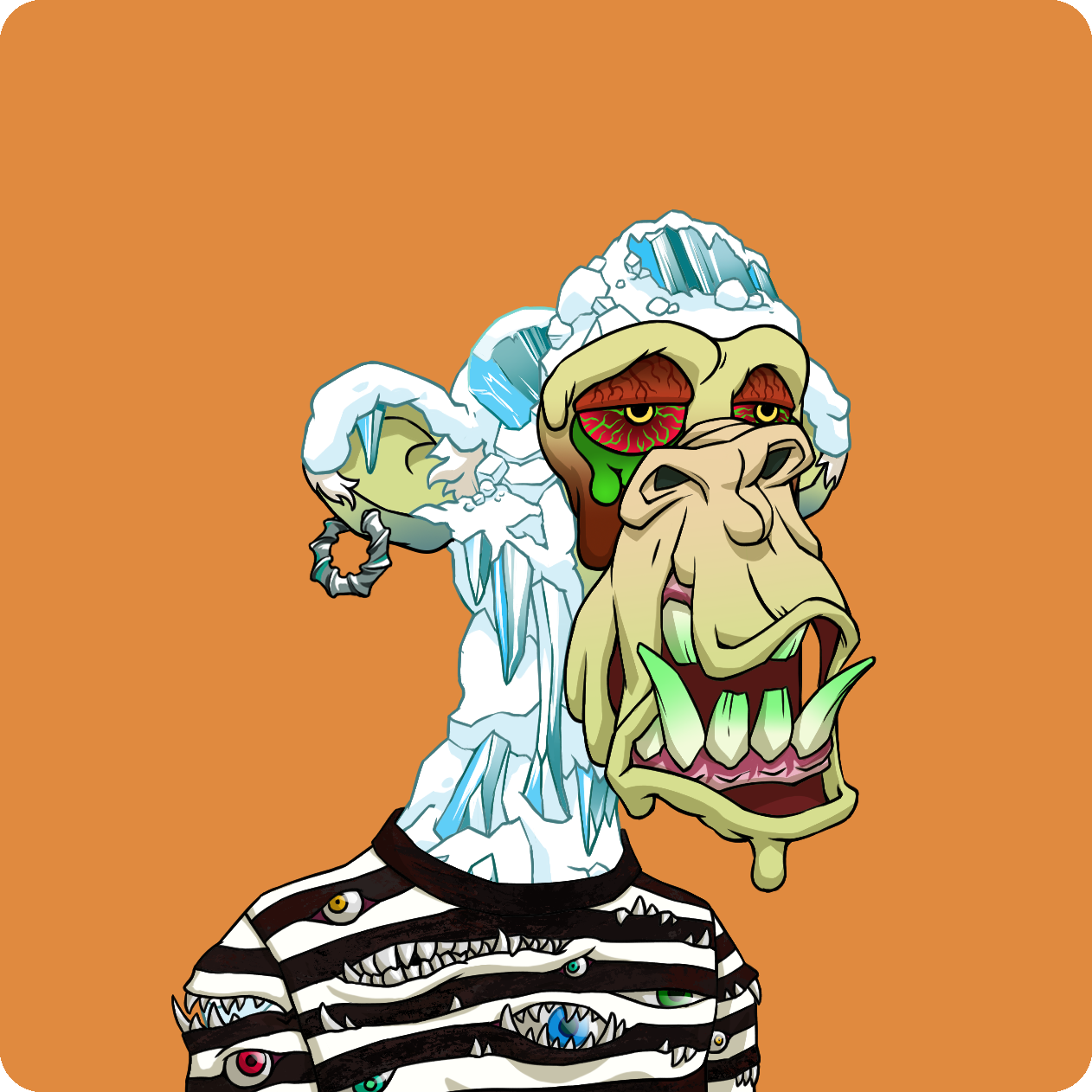 Yuga Labs - Mutant Ape Yacht Club - NFT # 6158