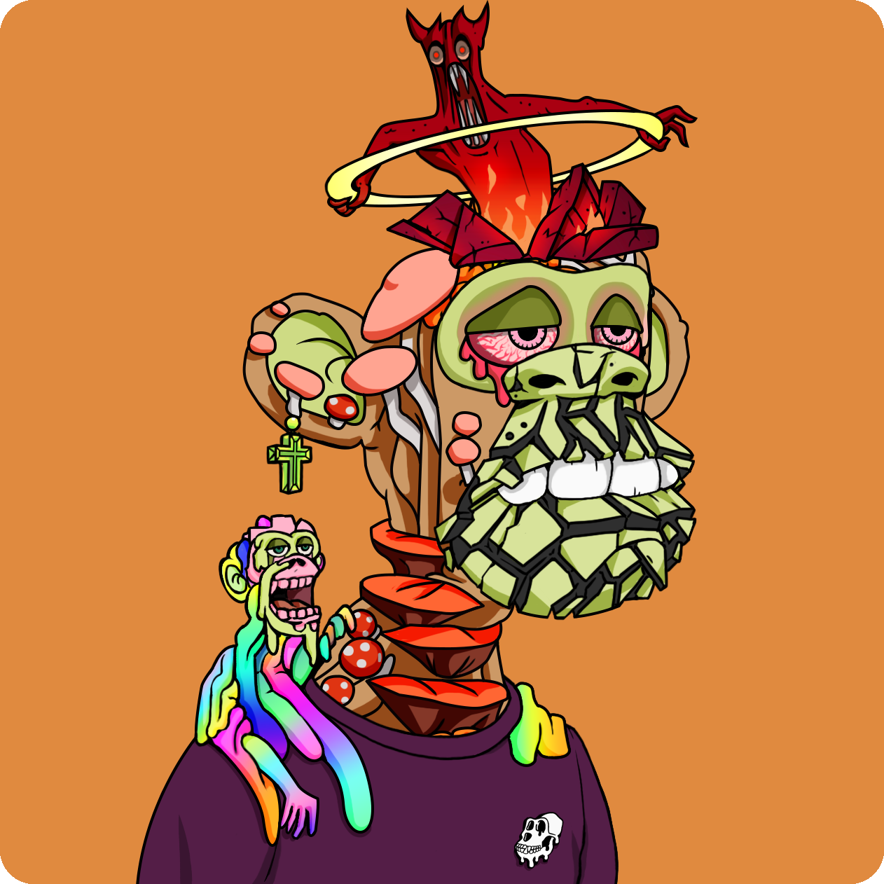 Yuga Labs - Mutant Ape Yacht Club - NFT # 10276