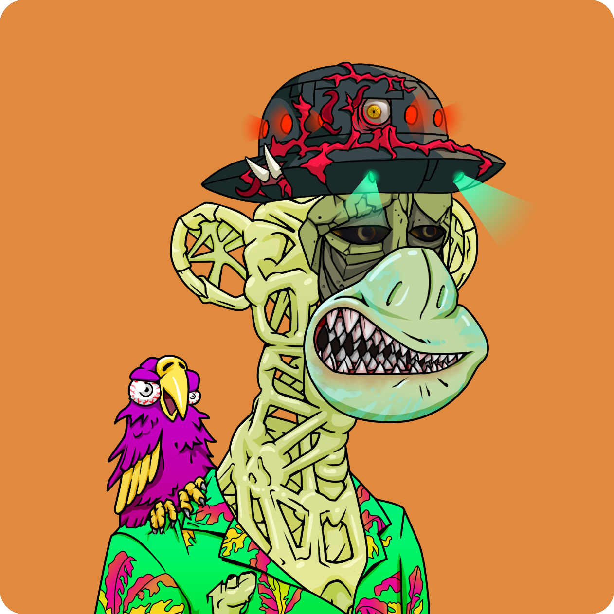 Yuga Labs - Mutant Ape Yacht Club - NFT # 8763