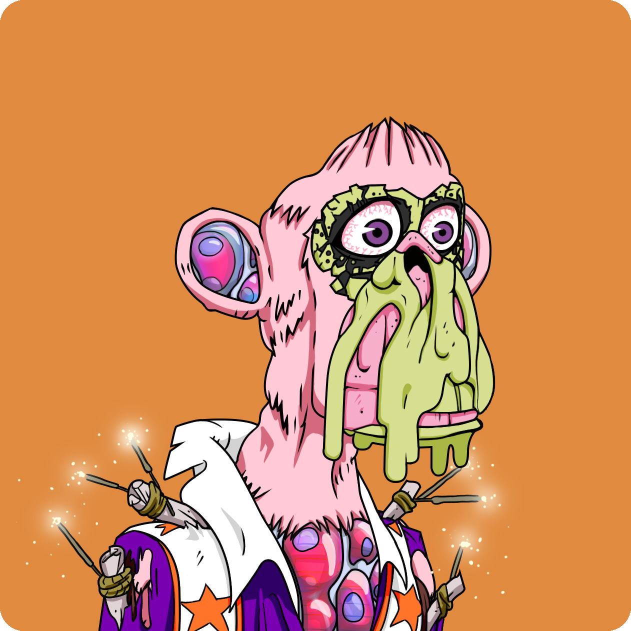 Yuga Labs - Mutant Ape Yacht Club - NFT # 2615