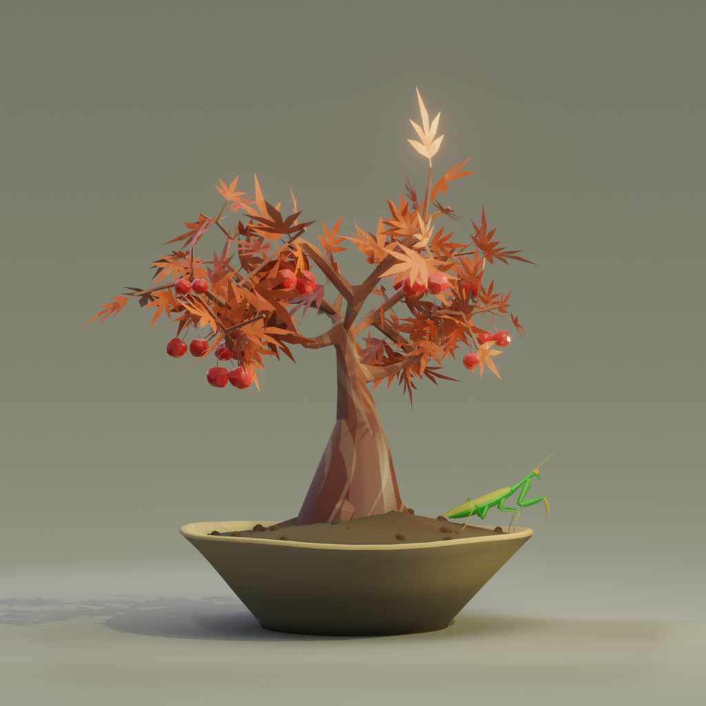 ZENFT Garden Society - Bonsai - Bonsai #8732 - NFT # 8732