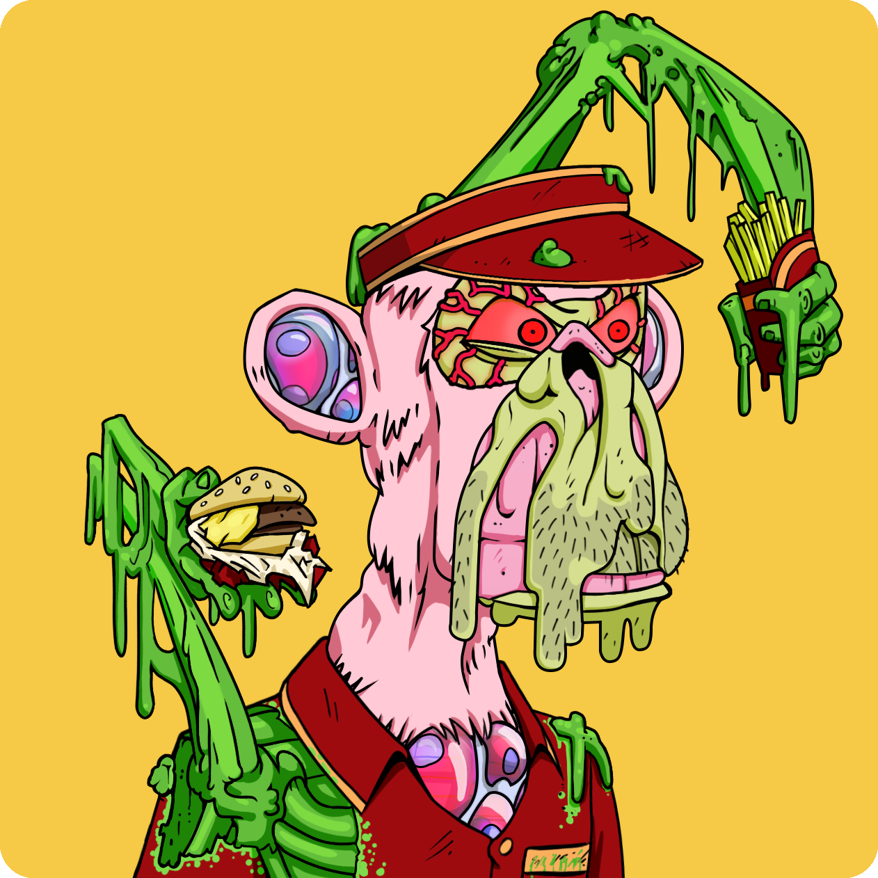 Yuga Labs - Mutant Ape Yacht Club - NFT # 3741