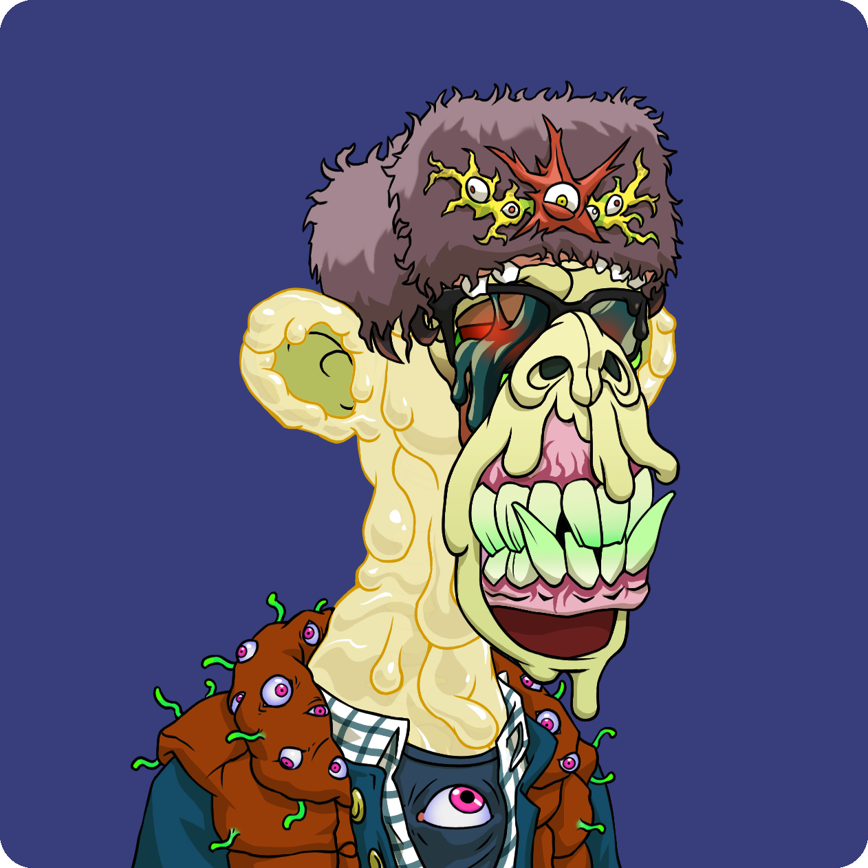 Yuga Labs - Mutant Ape Yacht Club - NFT # 27695