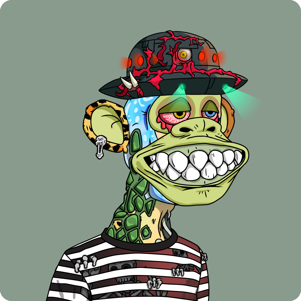 Yuga Labs - Mutant Ape Yacht Club - NFT # 13554