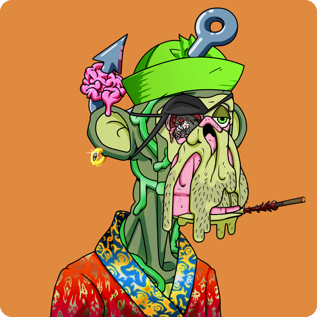 Yuga Labs - Mutant Ape Yacht Club - NFT # 9251