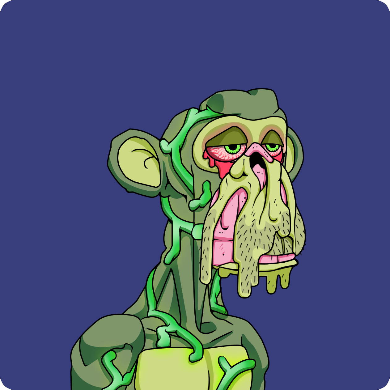 Yuga Labs - Mutant Ape Yacht Club - NFT # 2258