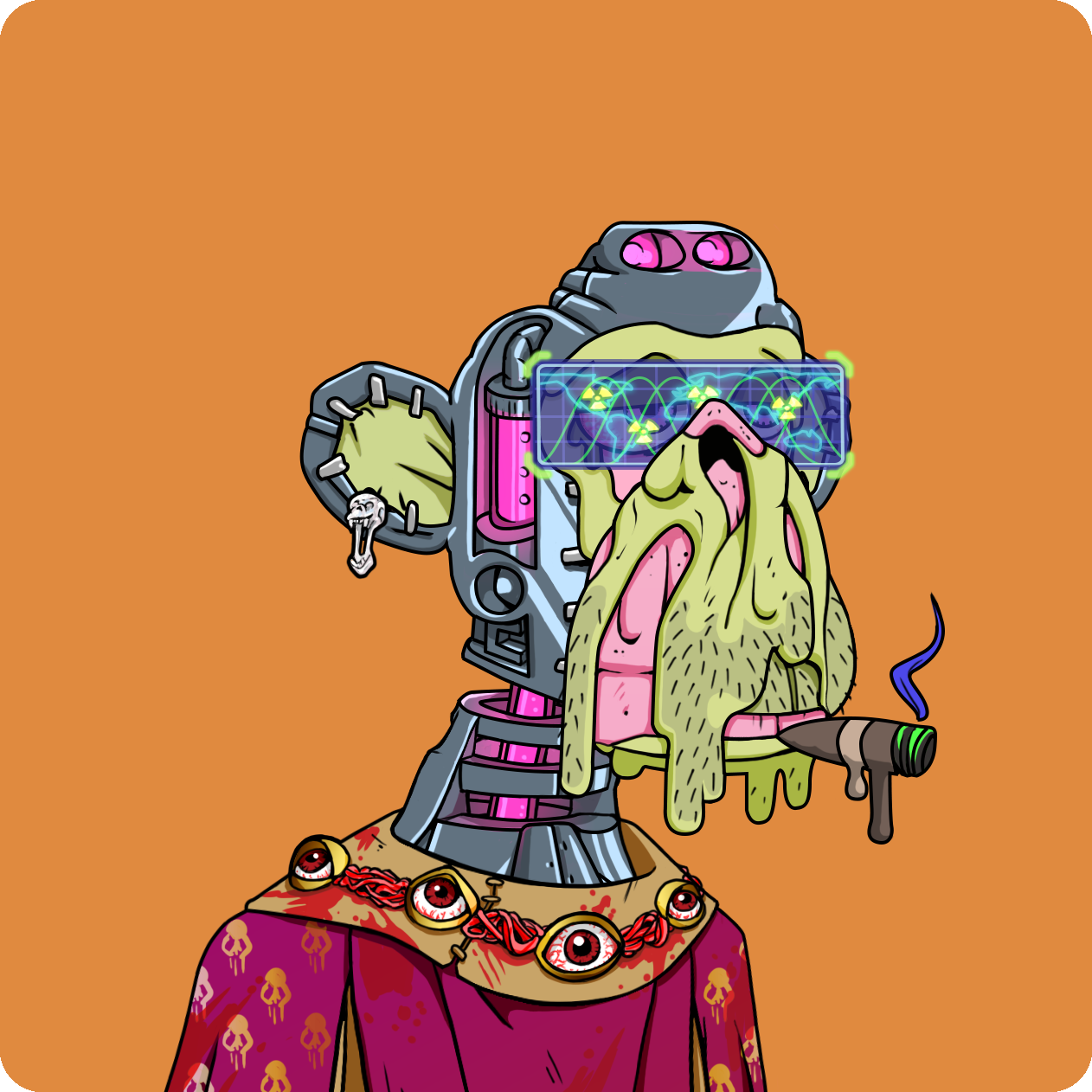 Yuga Labs - Mutant Ape Yacht Club - NFT # 17220