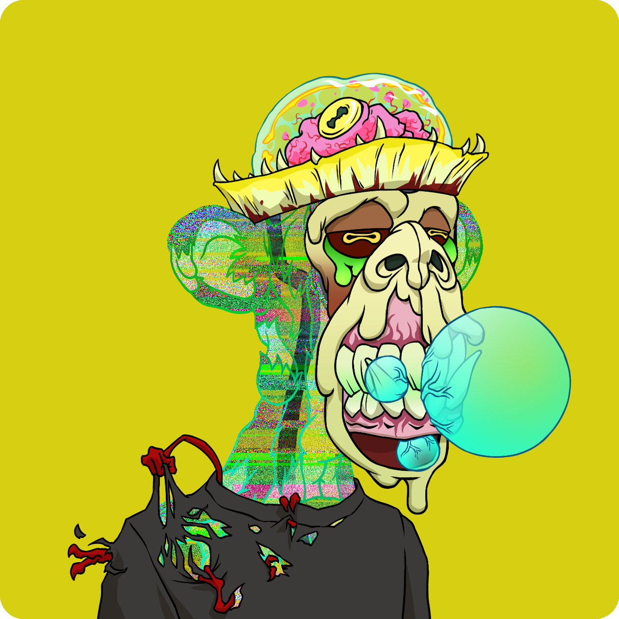 Yuga Labs - Mutant Ape Yacht Club - NFT # 17729