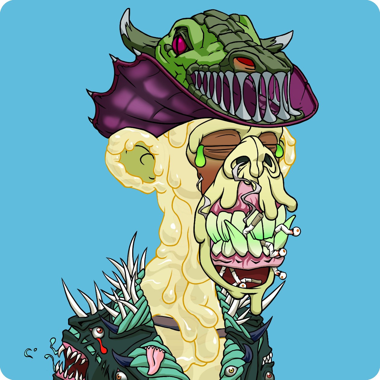 Yuga Labs - Mutant Ape Yacht Club - NFT # 7646