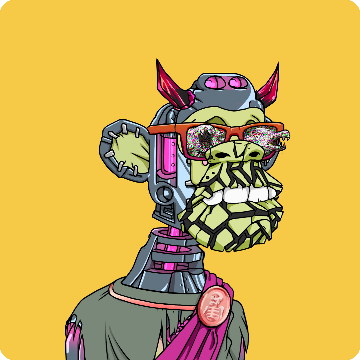 Yuga Labs - Mutant Ape Yacht Club - NFT # 3358