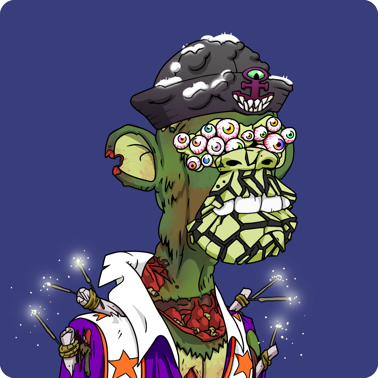 Yuga Labs - Mutant Ape Yacht Club - NFT # 9264