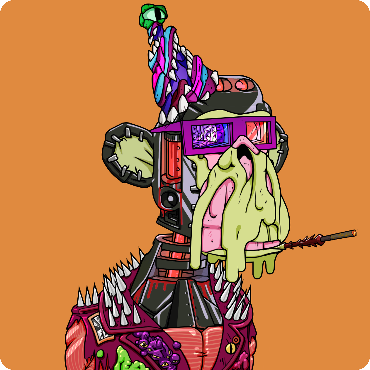 Yuga Labs - Mutant Ape Yacht Club - NFT # 19414