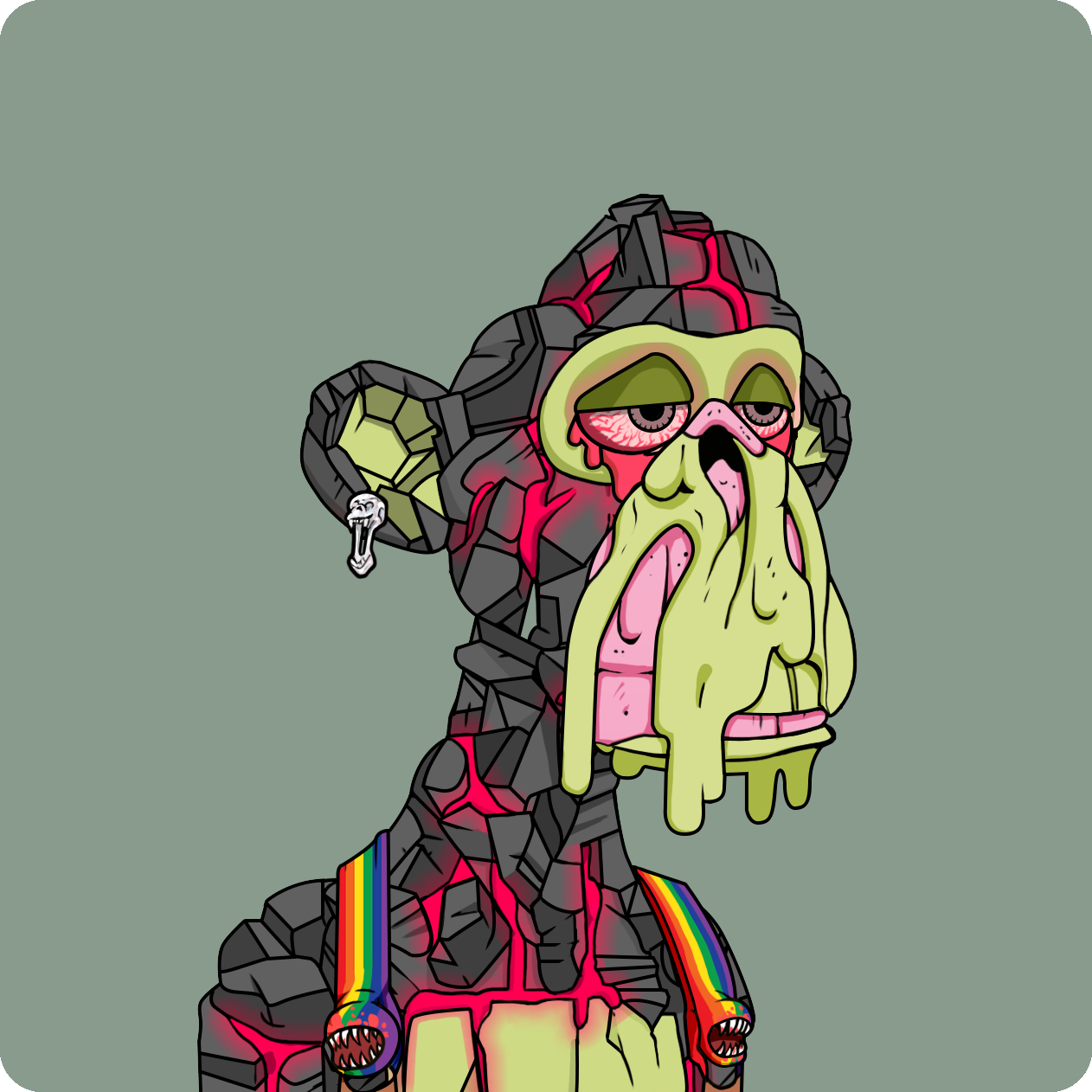 Yuga Labs - Mutant Ape Yacht Club - NFT # 15870