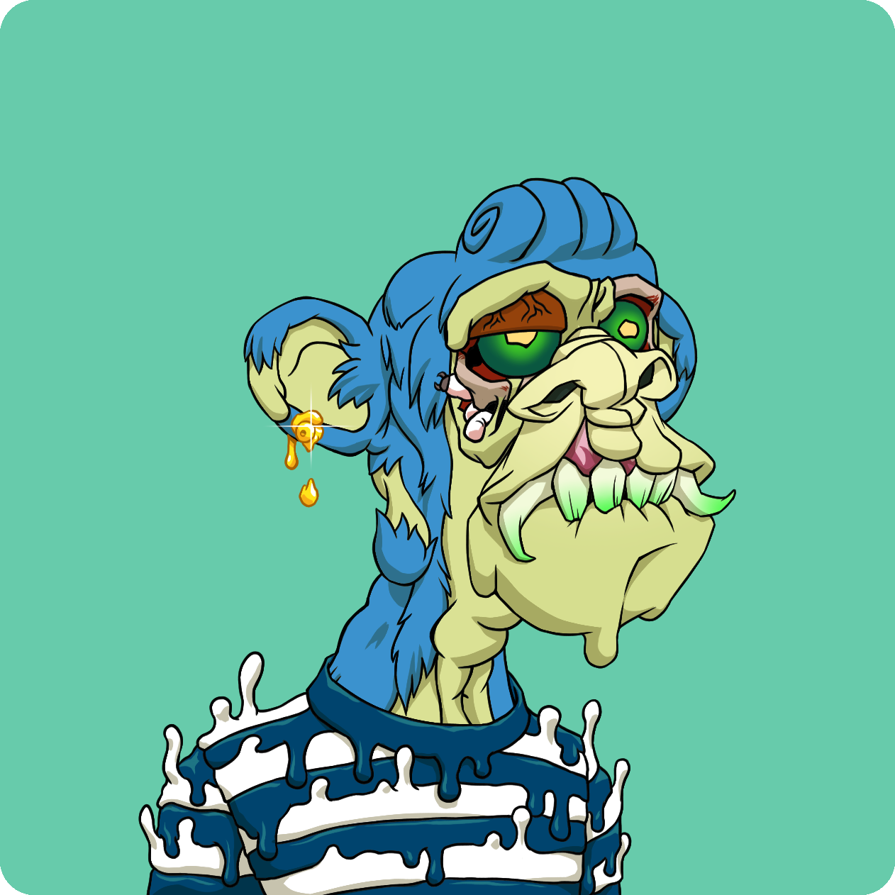 Yuga Labs - Mutant Ape Yacht Club - NFT # 12117