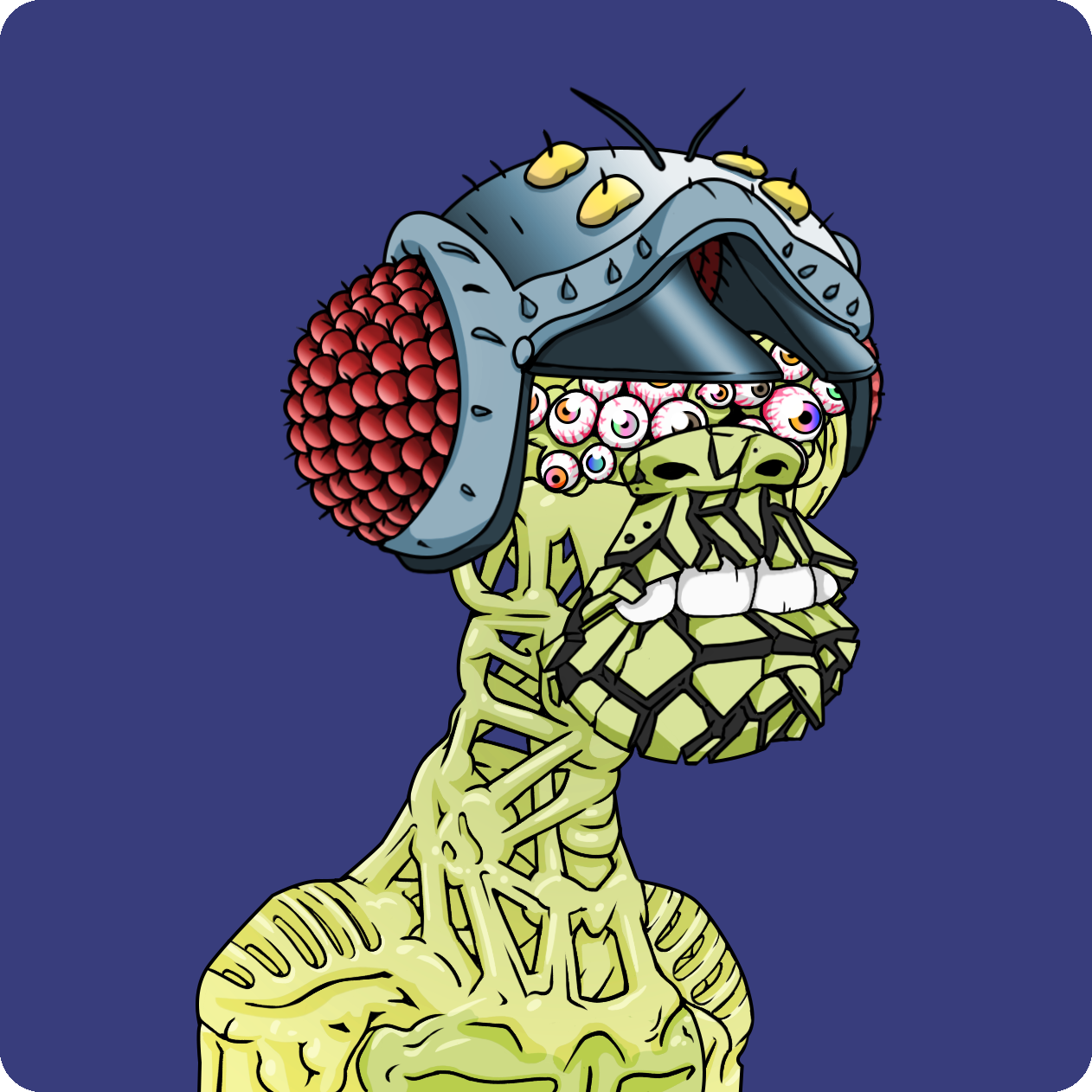 Yuga Labs - Mutant Ape Yacht Club - NFT # 1833