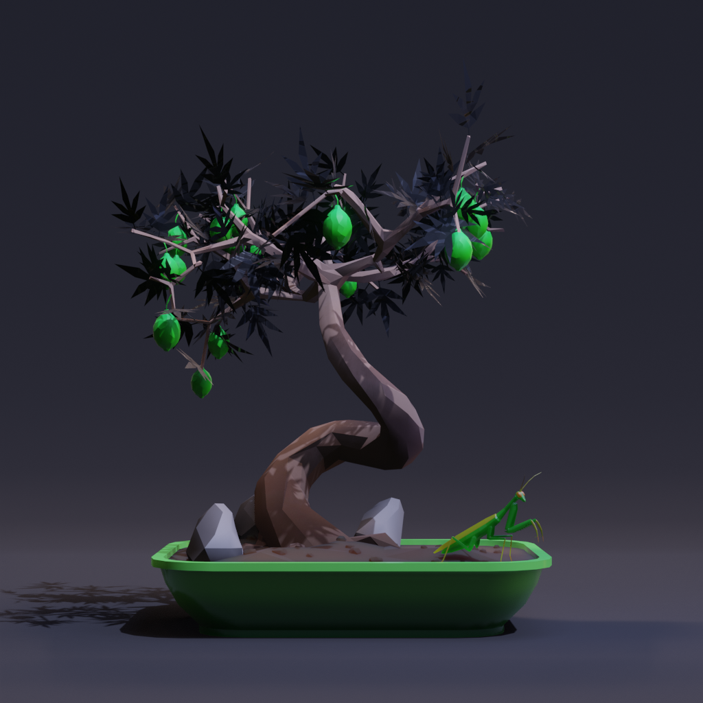 ZENFT Garden Society - Bonsai - Bonsai #8743 - NFT # 8743