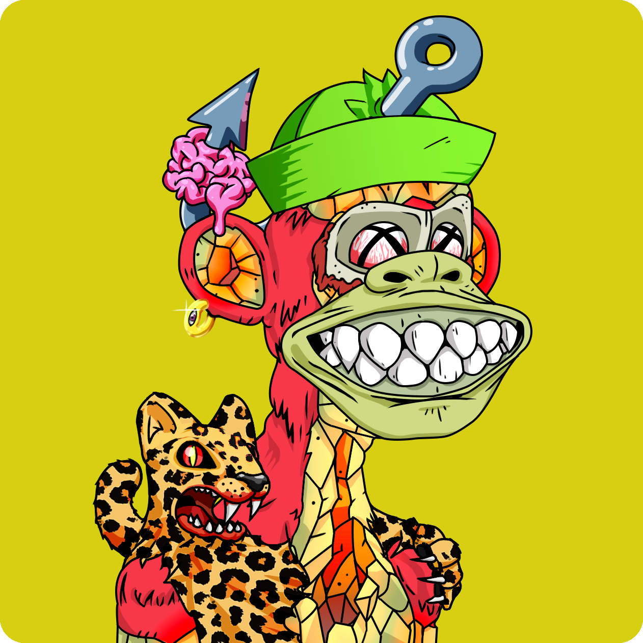 Yuga Labs - Mutant Ape Yacht Club - NFT # 22398