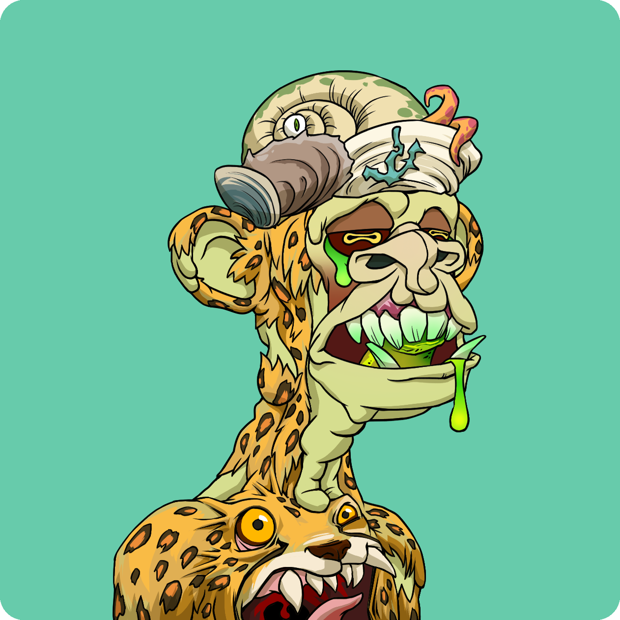 Yuga Labs - Mutant Ape Yacht Club - NFT # 4131