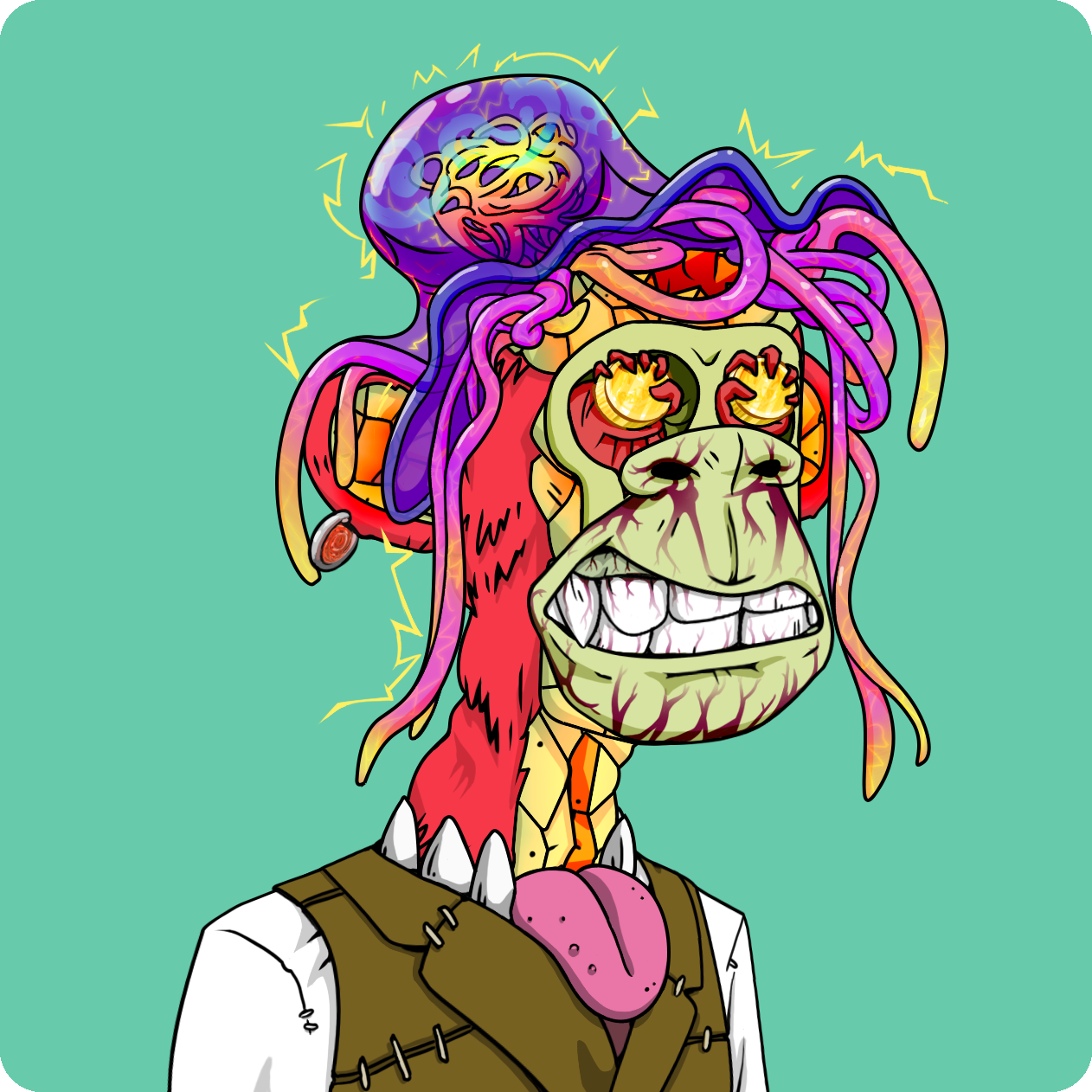 Yuga Labs - Mutant Ape Yacht Club - NFT # 19674