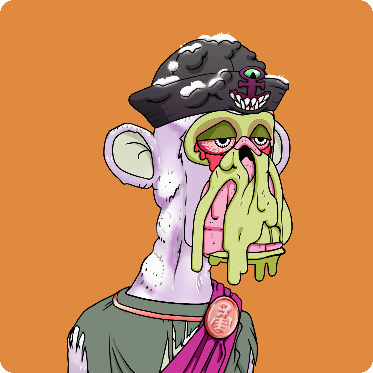 Yuga Labs - Mutant Ape Yacht Club - NFT # 12710