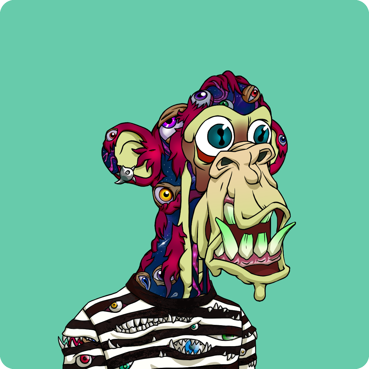 Yuga Labs - Mutant Ape Yacht Club - NFT # 17771