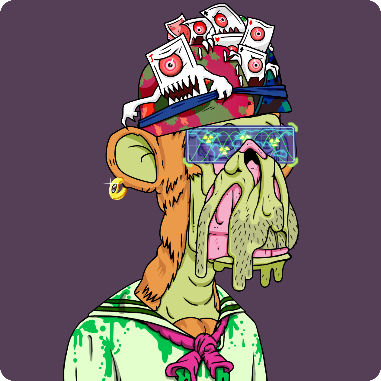 Yuga Labs - Mutant Ape Yacht Club - NFT # 12454