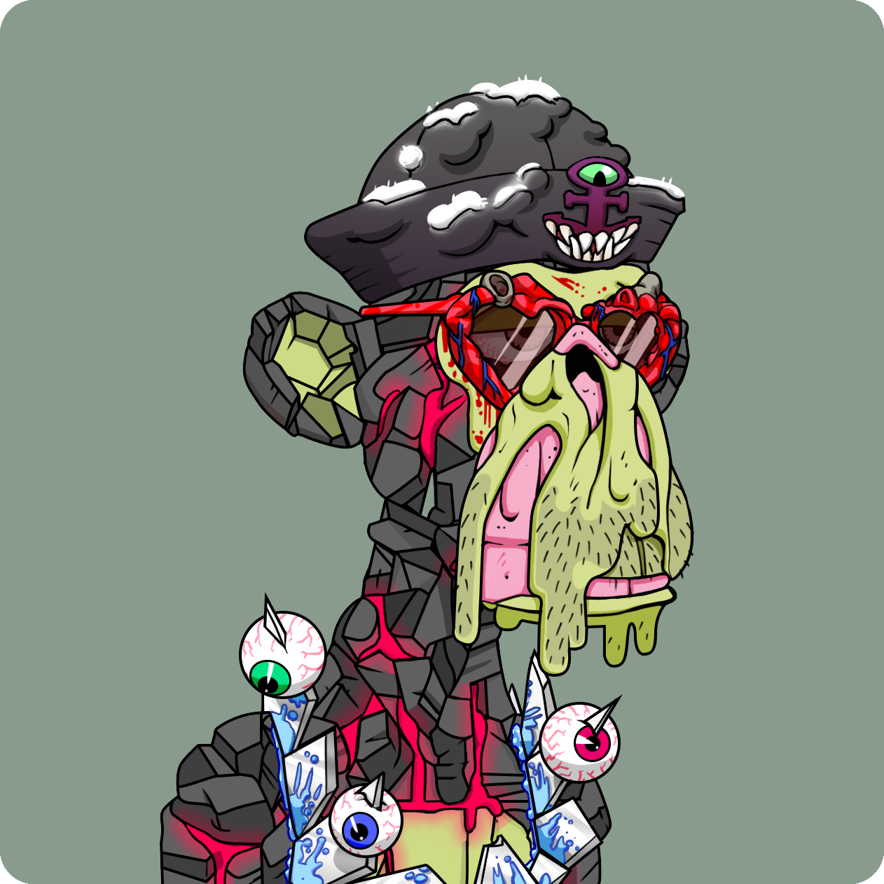 Yuga Labs - Mutant Ape Yacht Club - NFT # 1490