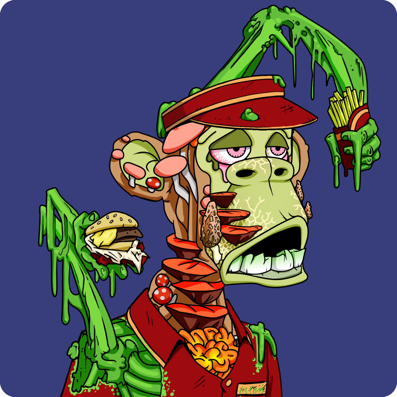 Yuga Labs - Mutant Ape Yacht Club - NFT # 13142