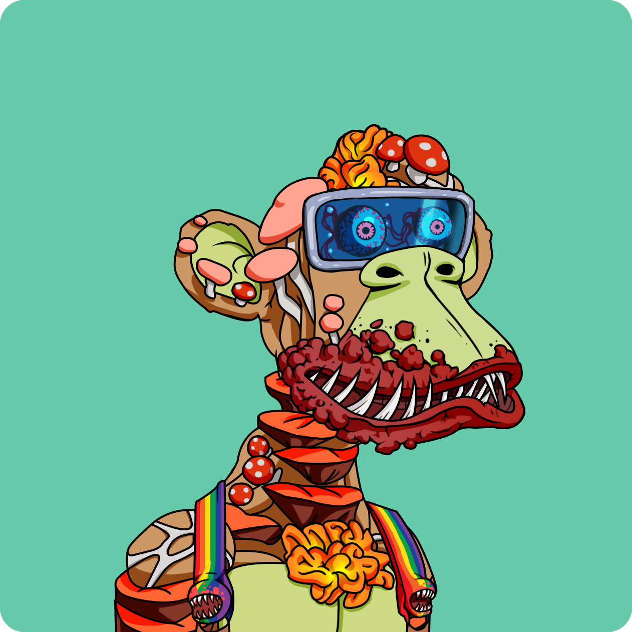 Yuga Labs - Mutant Ape Yacht Club - NFT # 2623