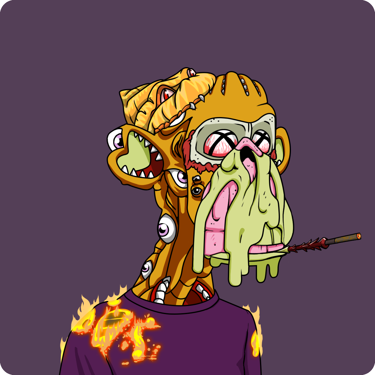 Yuga Labs - Mutant Ape Yacht Club - NFT # 2595