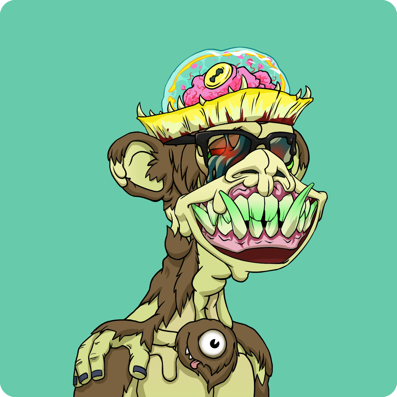 Yuga Labs - Mutant Ape Yacht Club - NFT # 3242