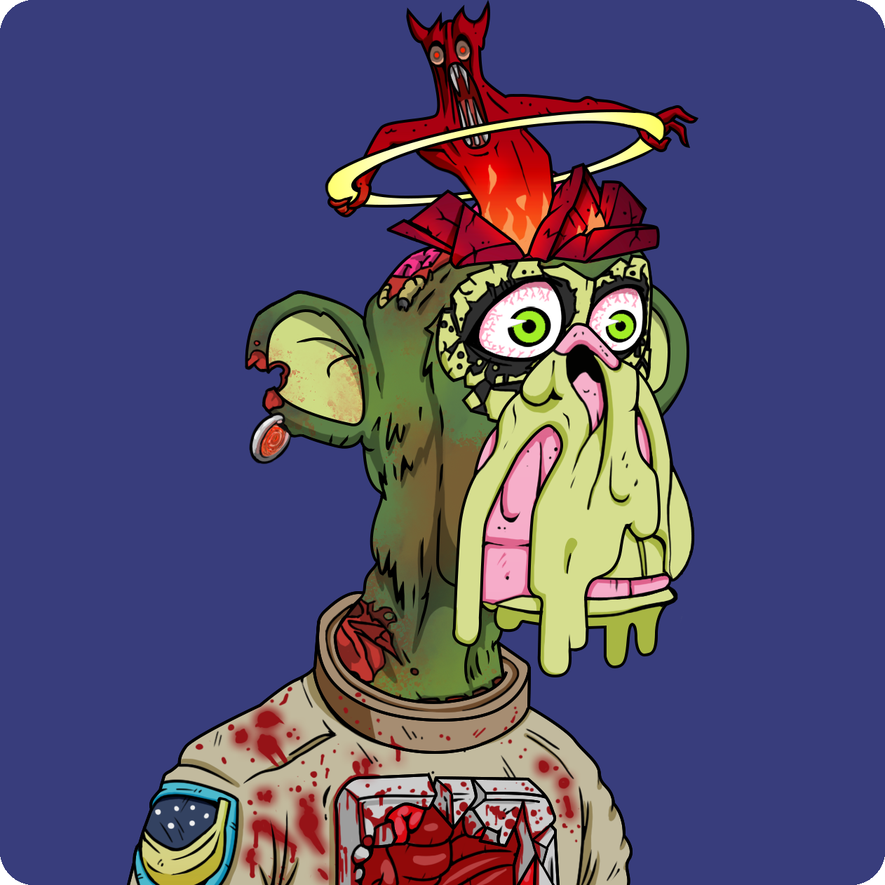 Yuga Labs - Mutant Ape Yacht Club - NFT # 19830