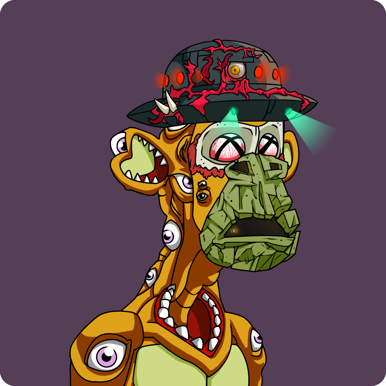 Yuga Labs - Mutant Ape Yacht Club - NFT # 19