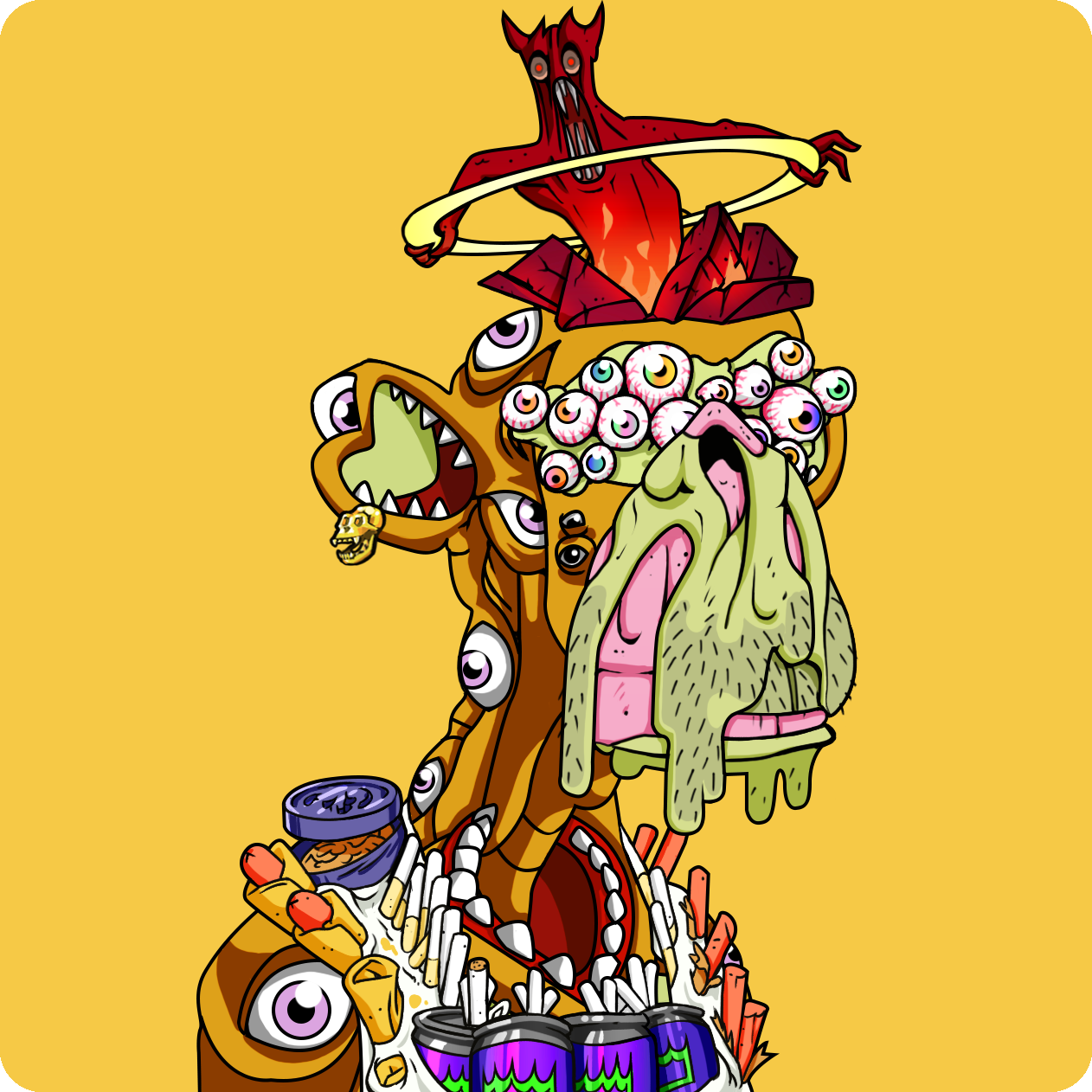 Yuga Labs - Mutant Ape Yacht Club - NFT # 214